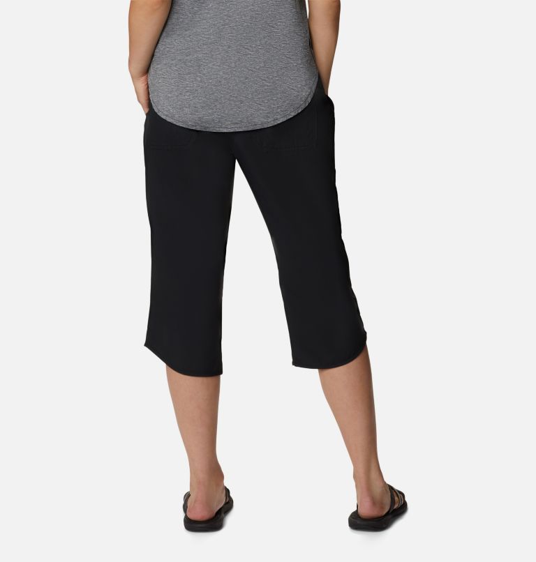 Women's Summerdry Knee Pants, Color: Black, image 2