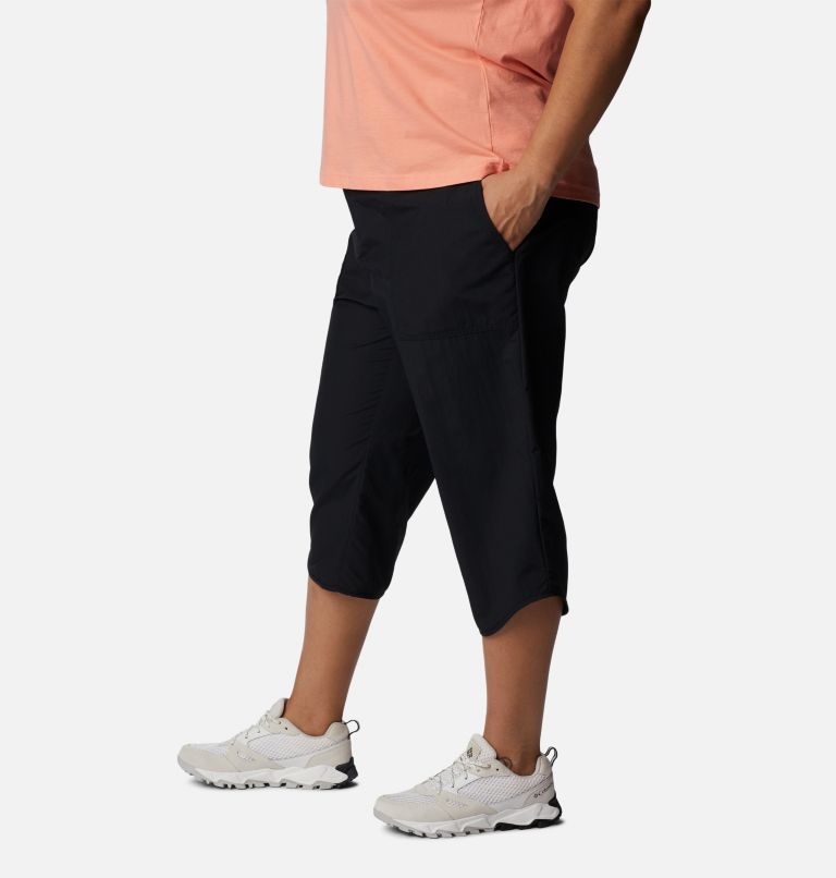 Women's Summerdry Knee Pants - Plus Size, Color: Black, image 3