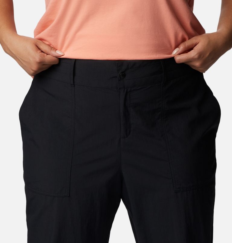 Women's Summerdry Knee Pants - Plus Size, Color: Black, image 4