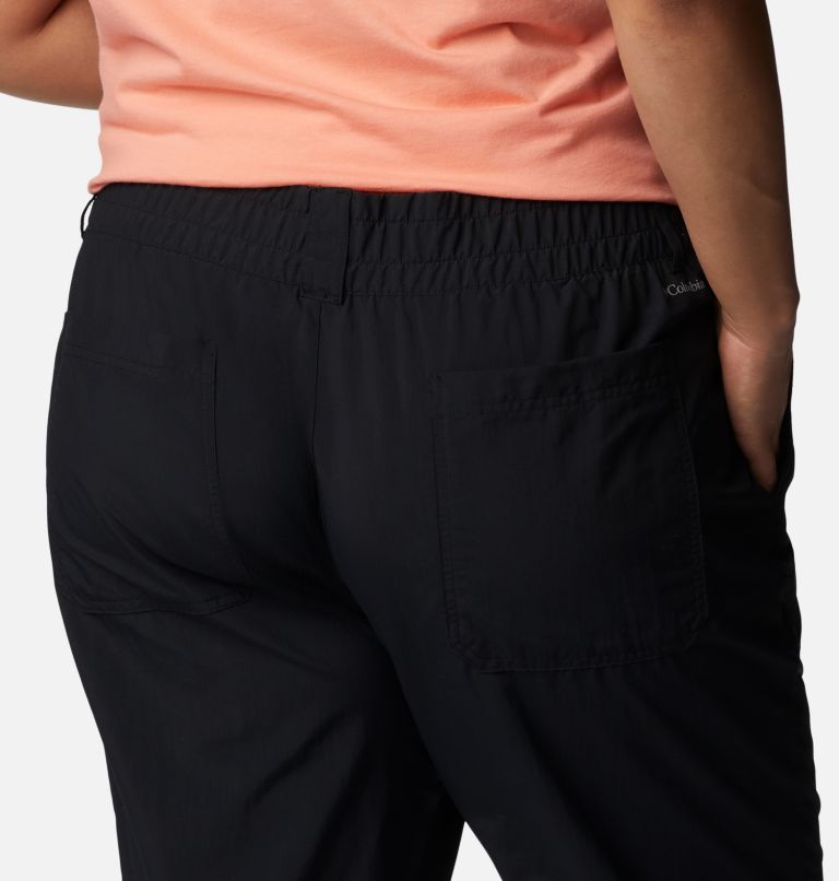 Women's Summerdry Knee Pants - Plus Size, Color: Black, image 5