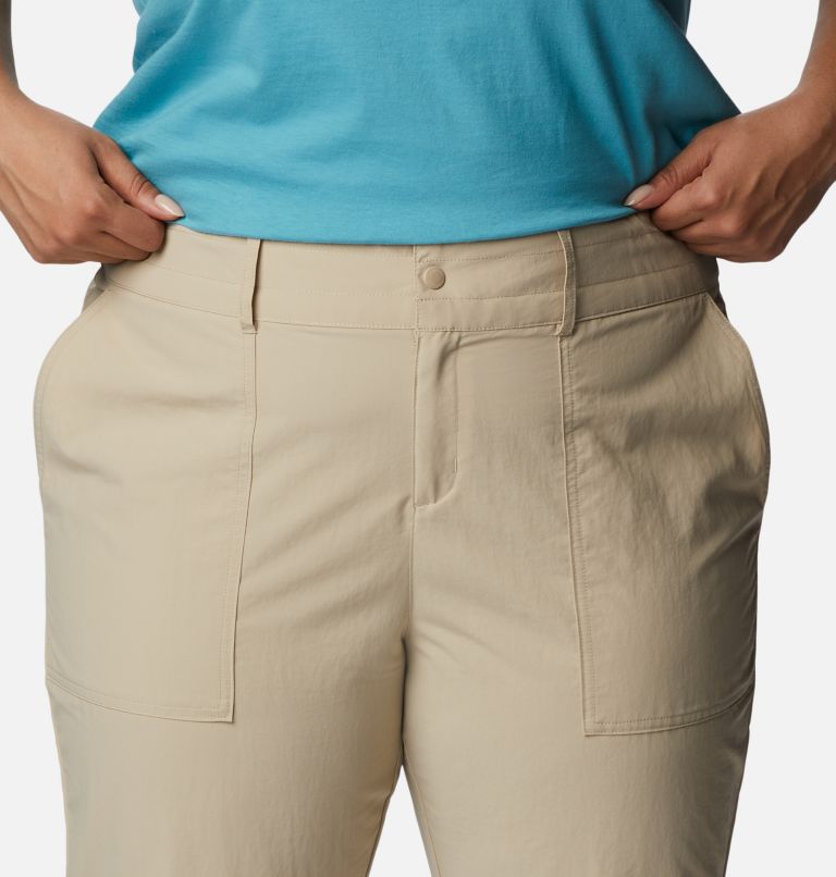 Thumbnail: Women's Summerdry Knee Pants - Plus Size, Color: Ancient Fossil, image 4