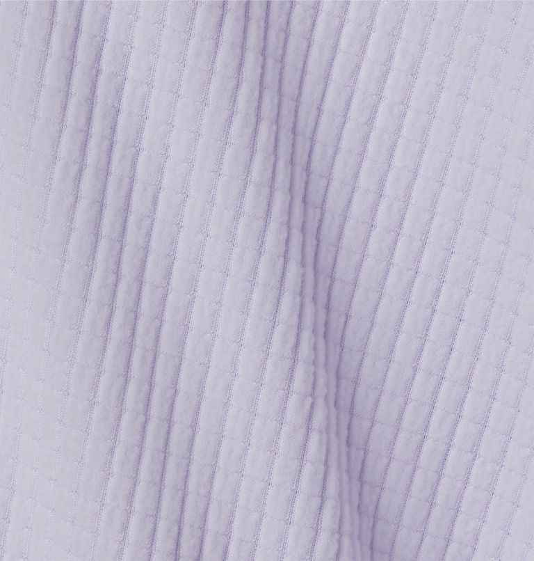 Women's Boundless Trek Grid Fleece, Color: Purple Tint Heather, image 6