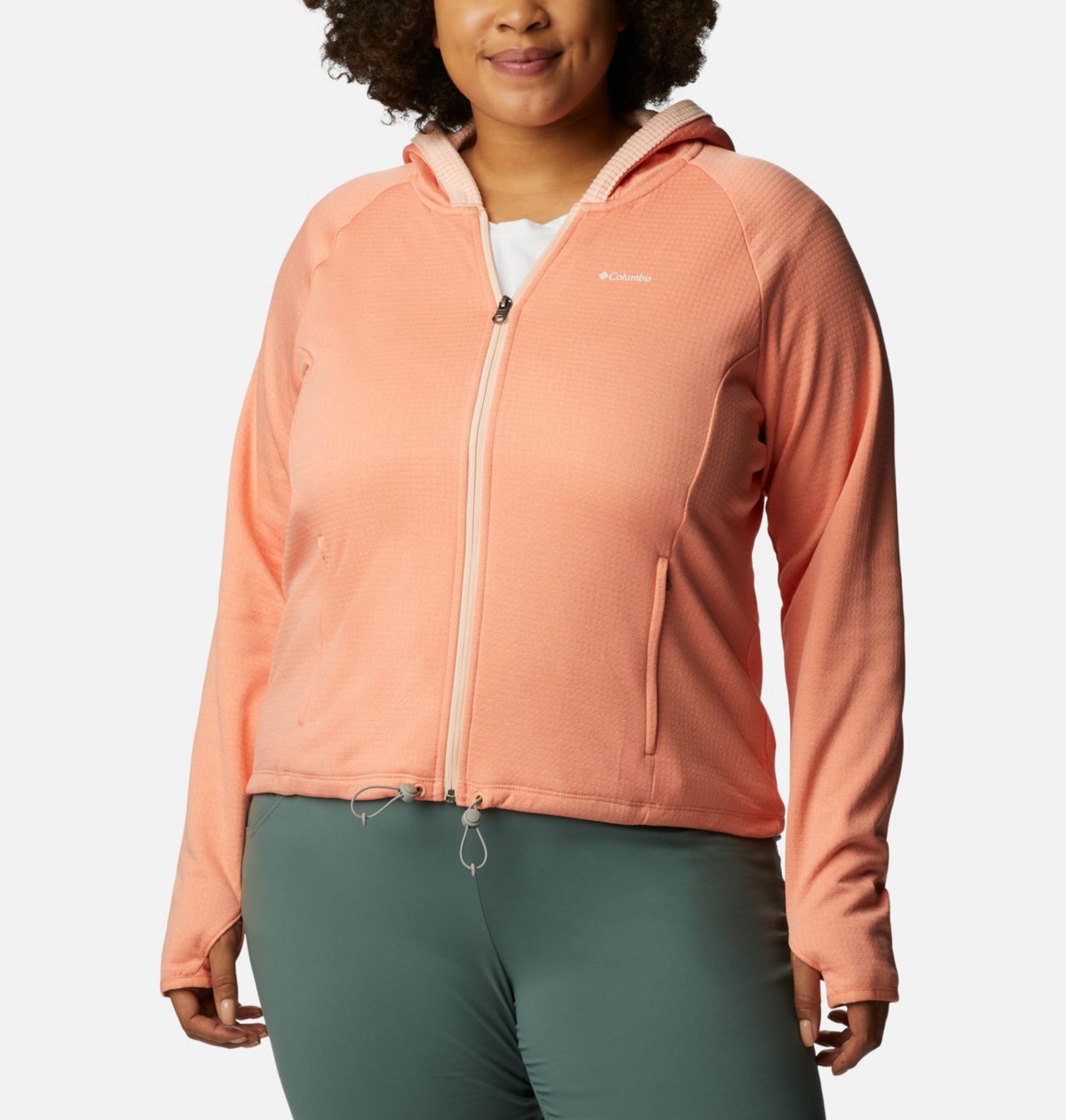 Women’s Boundless Trek™ Grid Fleece Jacket - Plus Size 1