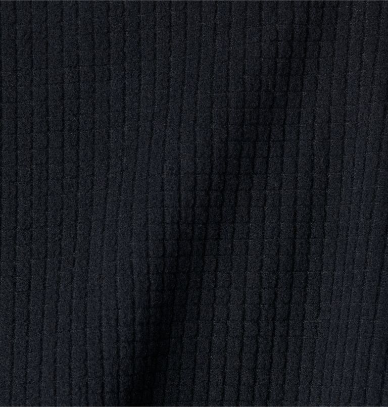 Women's Boundless Trek Grid Fleece Jacket, Color: Black Heather, image 6