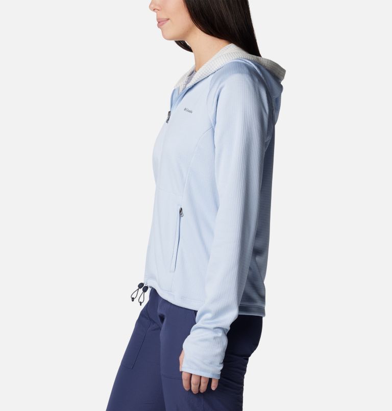 Boundless Trek Grid Fleece, Color: Whisper Heather, image 3