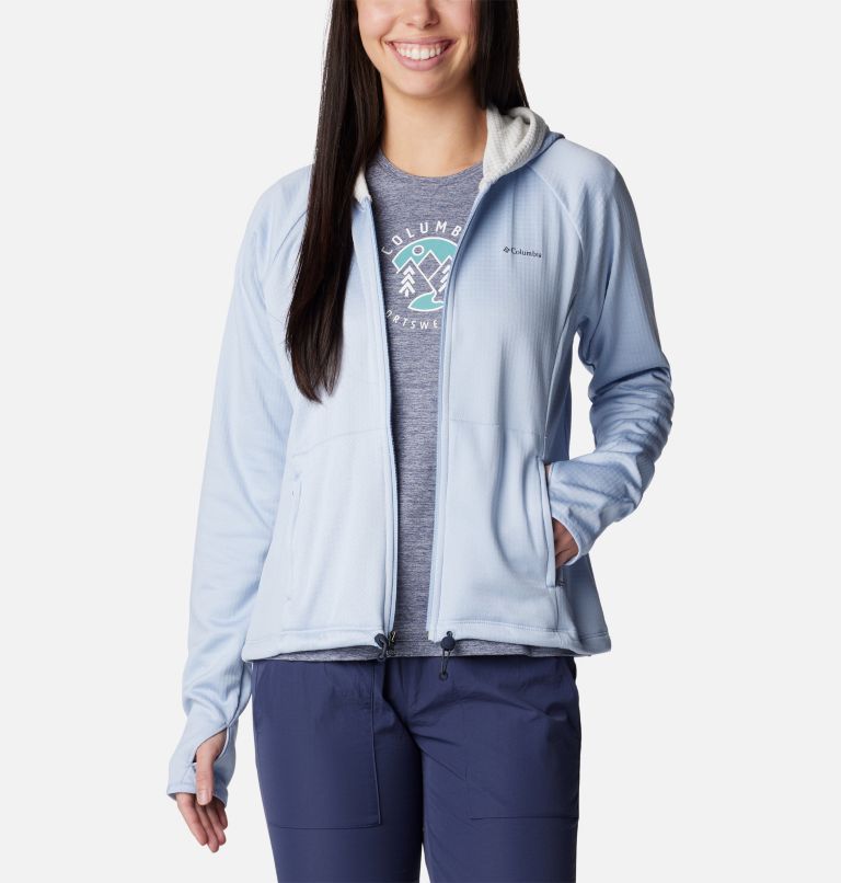 Boundless Trek Grid Fleece, Color: Whisper Heather, image 8