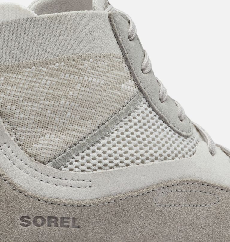 Women's ONA 503 Knit Mid Sneaker, Color: Moonstone, Dove, image 8