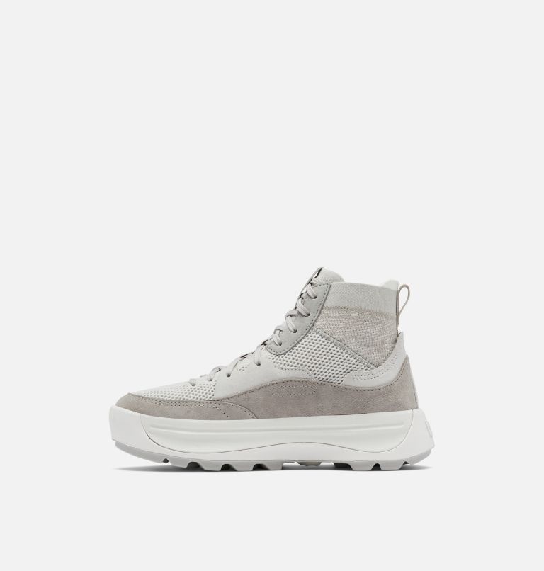 Women's ONA 503 Knit Mid Sneaker, Color: Moonstone, Dove, image 4
