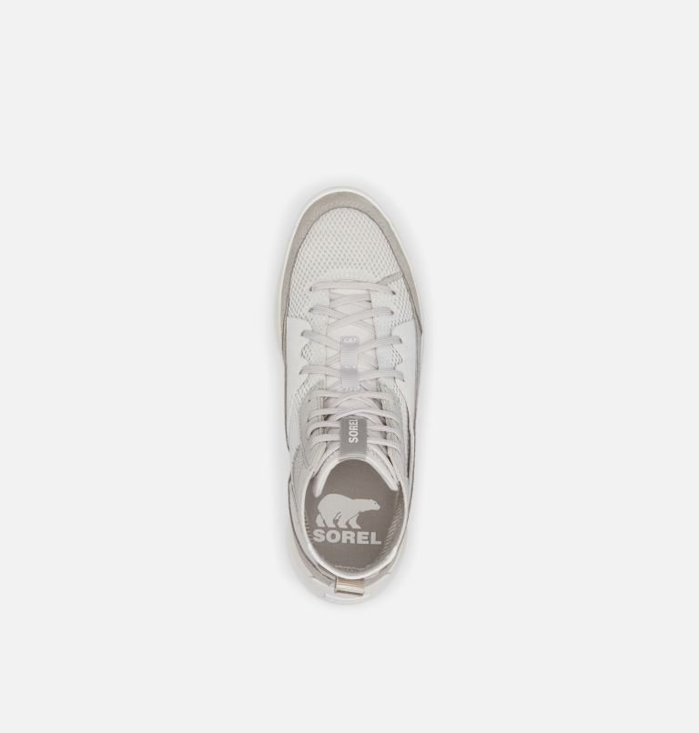 Women's ONA 503 Knit Mid Sneaker, Color: Moonstone, Dove, image 5