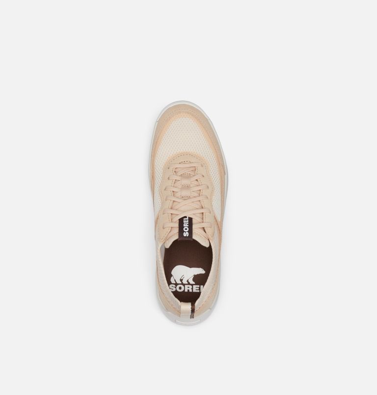 Women's ONA 503 Knit Low Sneaker, Color: White Peach, Nova Sand, image 5