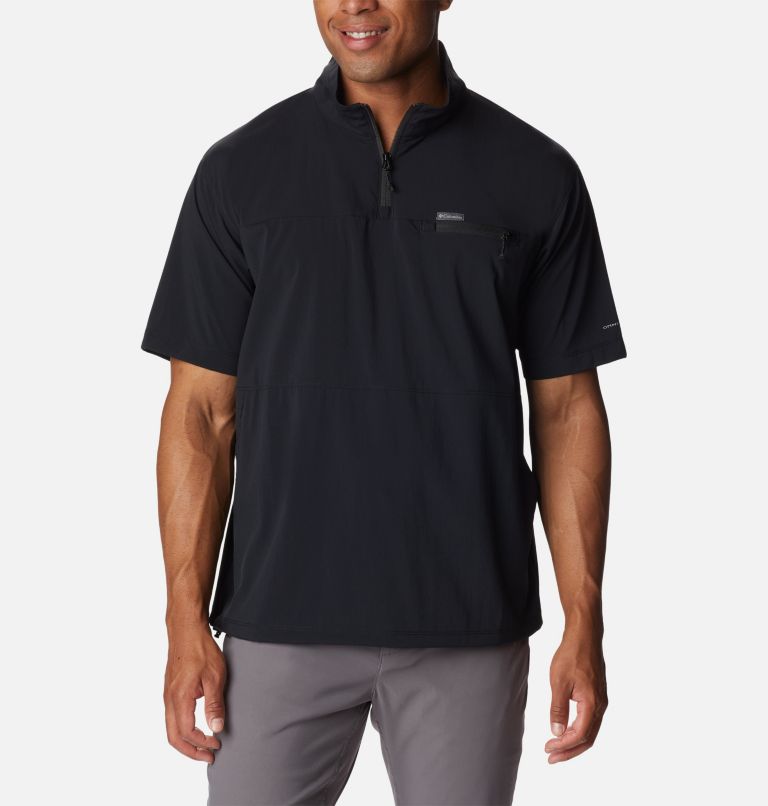 Men's Canyon Gate Woven Short Sleeve Shirt, Color: Black, image 1