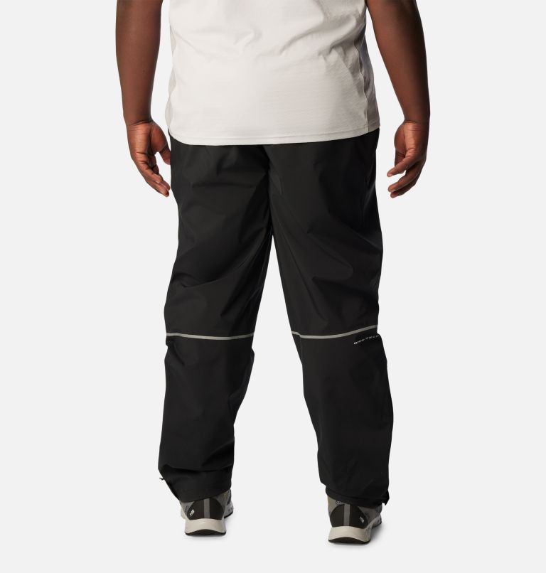 Men's Hazy Trail Rain Pants - Big, Color: Black, image 2