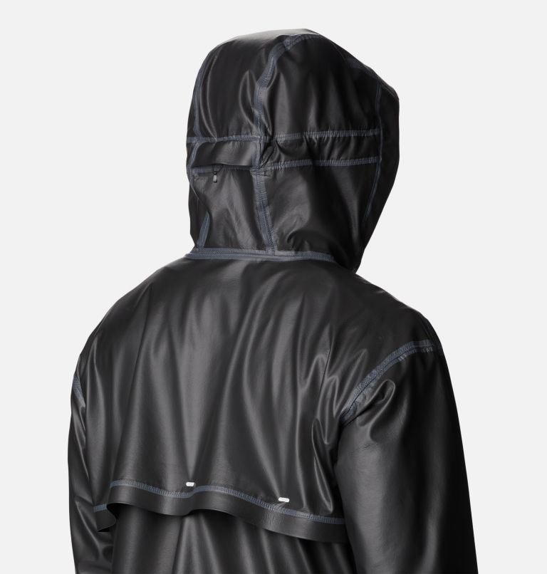 Men's Coral Ridge OutDry Extreme Rain Jacket, Color: Black, image 6