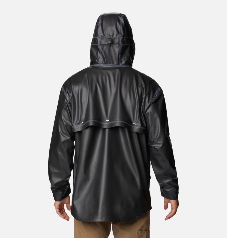 Chaqueta reflectante impermeable para hombre, abrigos holgados con