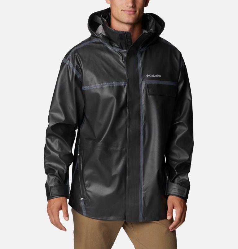 Men's Coral Ridge OutDry Extreme Rain Jacket, Color: Black, image 1