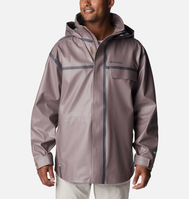 Thumbnail: Manteau de pluie Coral Ridge OutDry Extreme Homme, Color: Quantum Mauve, image 1