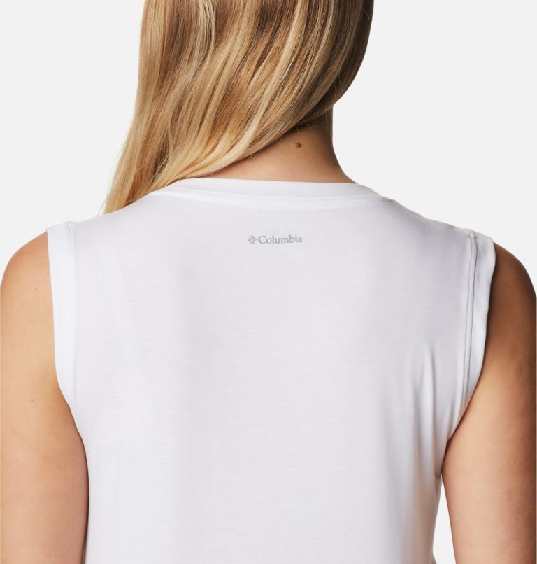 Women's Boundless Beauty Tank, Color: White, image 5