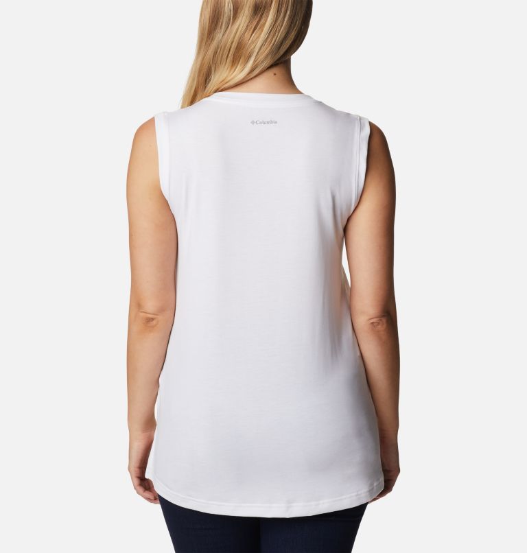 Women's Boundless Beauty Tank, Color: White, image 2