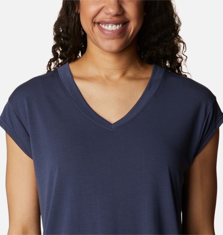 Women's Boundless Beauty Tee, Color: Nocturnal, image 4