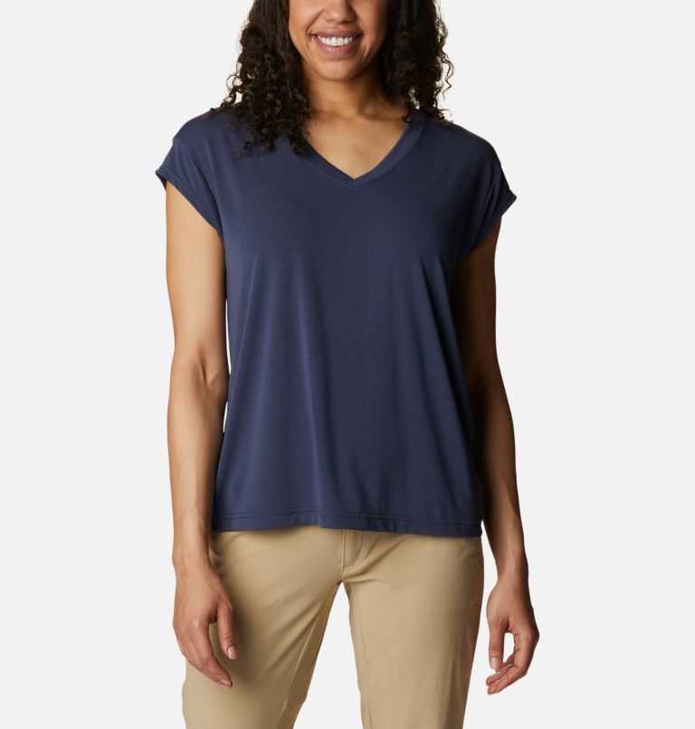 Women's Boundless Beauty Tee, Color: Nocturnal, image 1