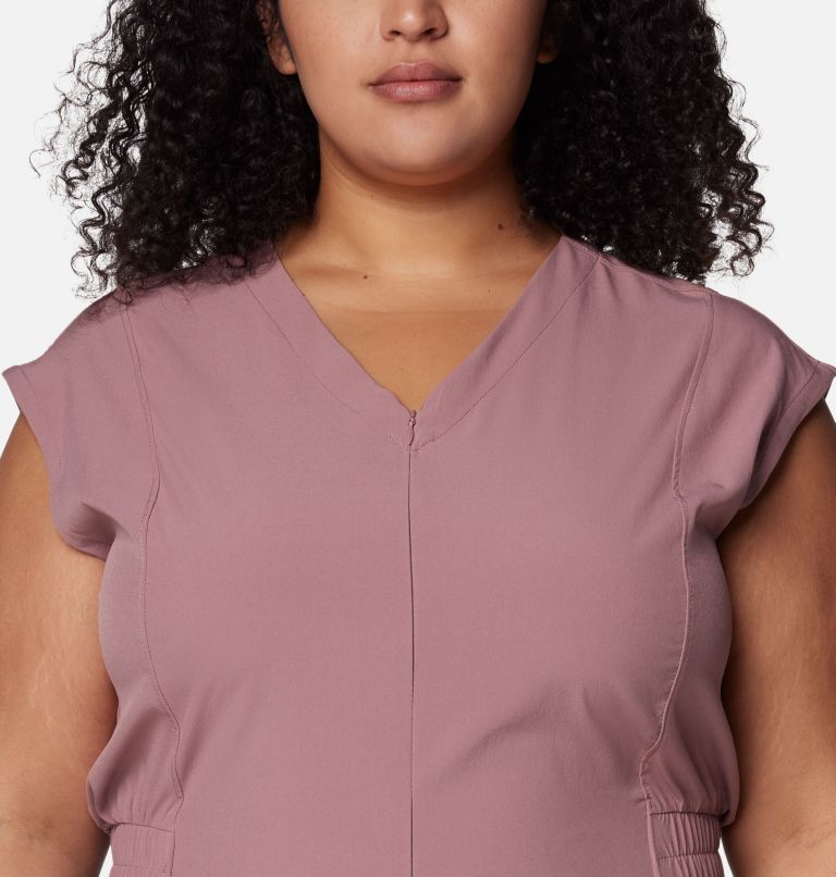 Women's Boundless Beauty One Piece - Plus Size, Color: Fig, image 4