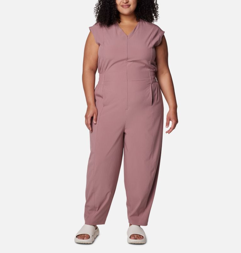 Women's Boundless Beauty One Piece - Plus Size, Color: Fig, image 1