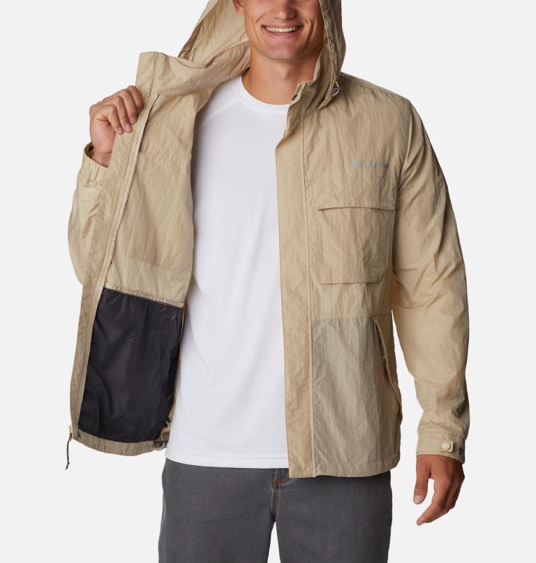 Men's Coho River Jacket, Color: Ancient Fossil, image 5