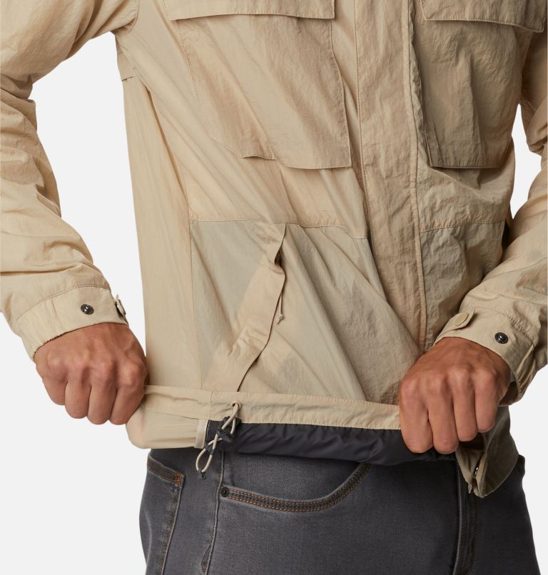 Men's Coho River Jacket, Color: Ancient Fossil, image 7