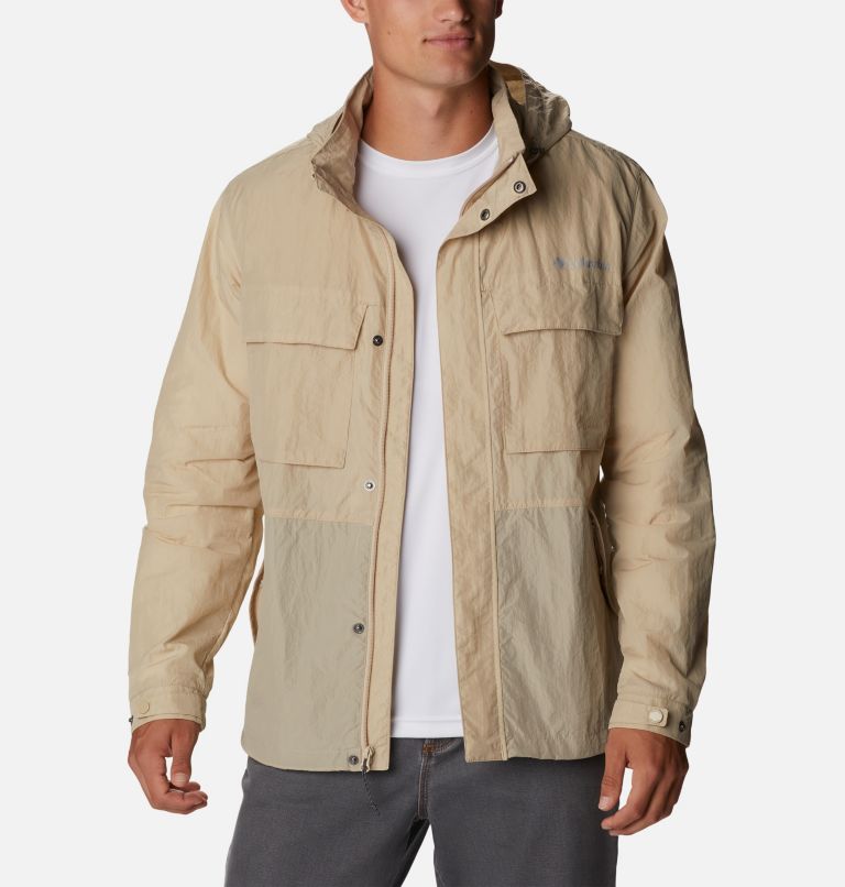 Men's Coho River Jacket, Color: Ancient Fossil, image 8