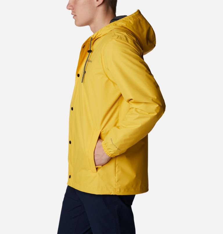 Men's Cedar Cliff Rain Jacket, Color: Golden Nugget, image 3