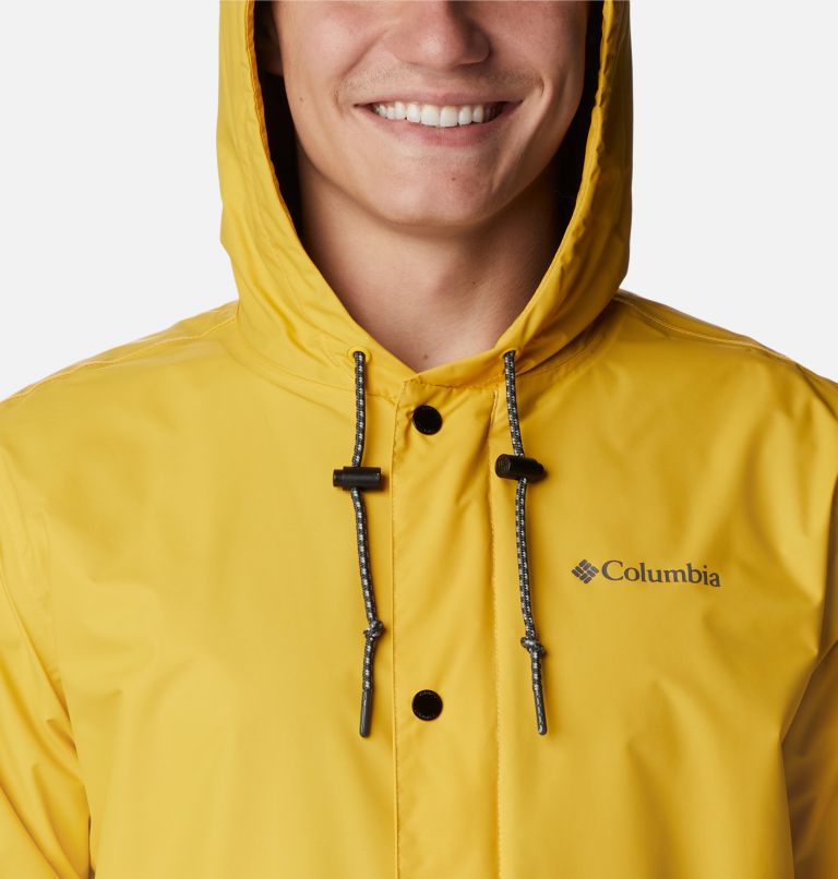 Men's Cedar Cliff Rain Jacket - Tall, Color: Golden Nugget, image 4