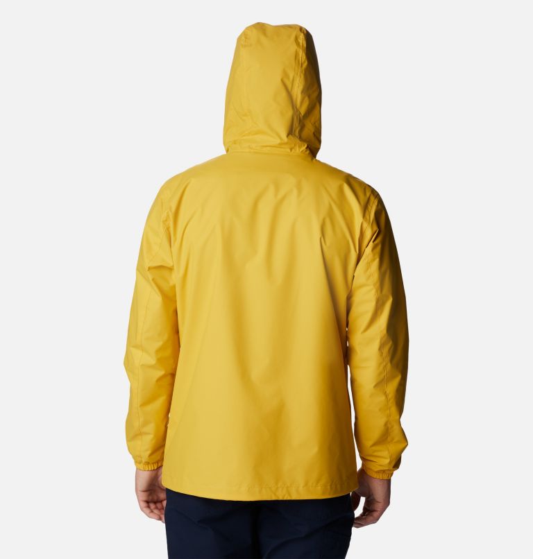 Thumbnail: Mens's Cedar Cliff Rain Jacket, Color: Golden Nugget, image 2