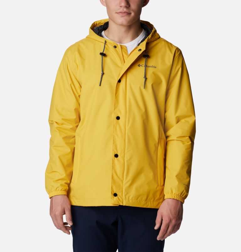 Thumbnail: Men's Cedar Cliff Rain Jacket, Color: Golden Nugget, image 1