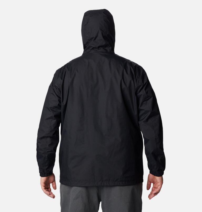 Men's Cedar Cliff Rain Jacket - Big, Color: Black, image 2