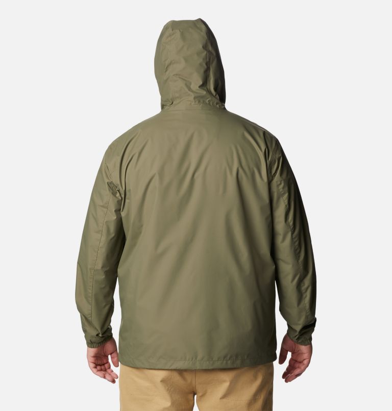 Men's Cedar Cliff Rain Jacket - Big, Color: Stone Green, image 2