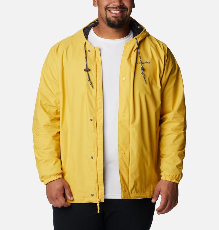 Men's Cedar Cliff Rain Jacket - Big, Color: Golden Nugget, image 7