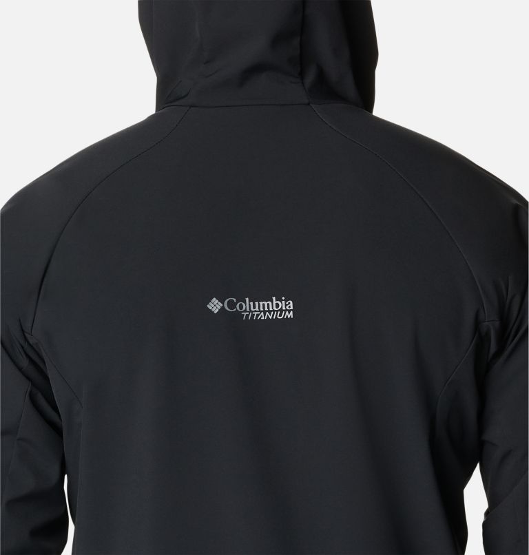 Men's Platinum Peak Softshell Jacket, Color: Black, image 6