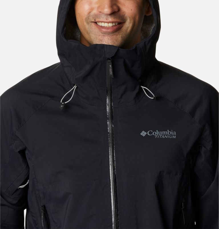 Men's Mazama Trail Waterproof Jacket, Color: Black, image 4