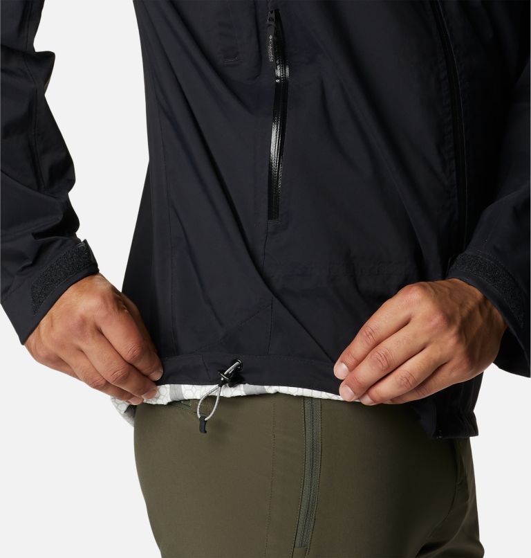 Men's Mazama Trail Waterproof Jacket, Color: Black, image 7