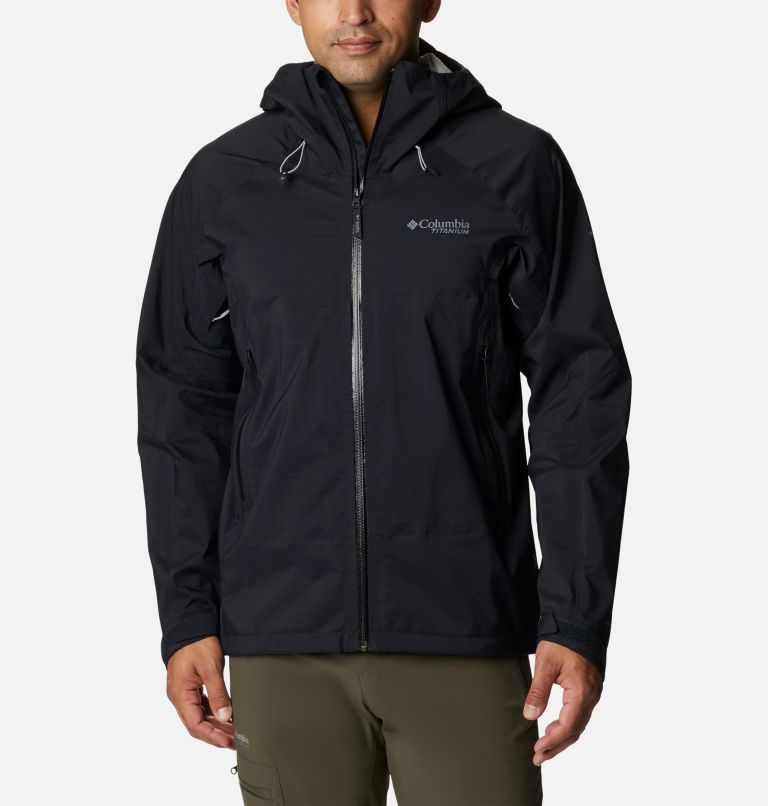 Men's Mazama Trail Waterproof Jacket, Color: Black, image 1