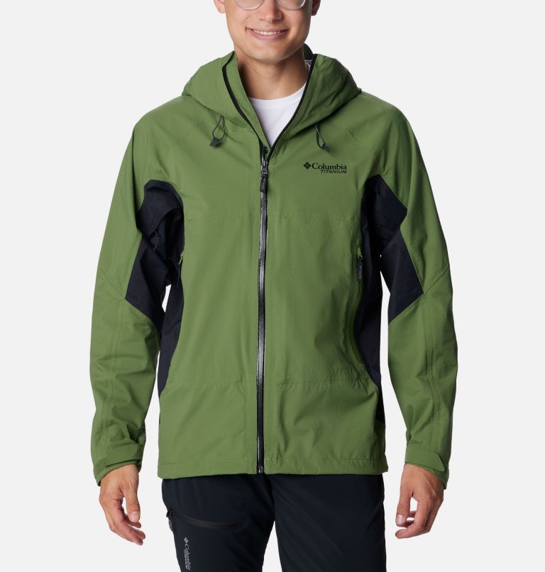 COLUMBIA - TITANIUM Waterproof Outdoor Jacket. Dimensions (cm
