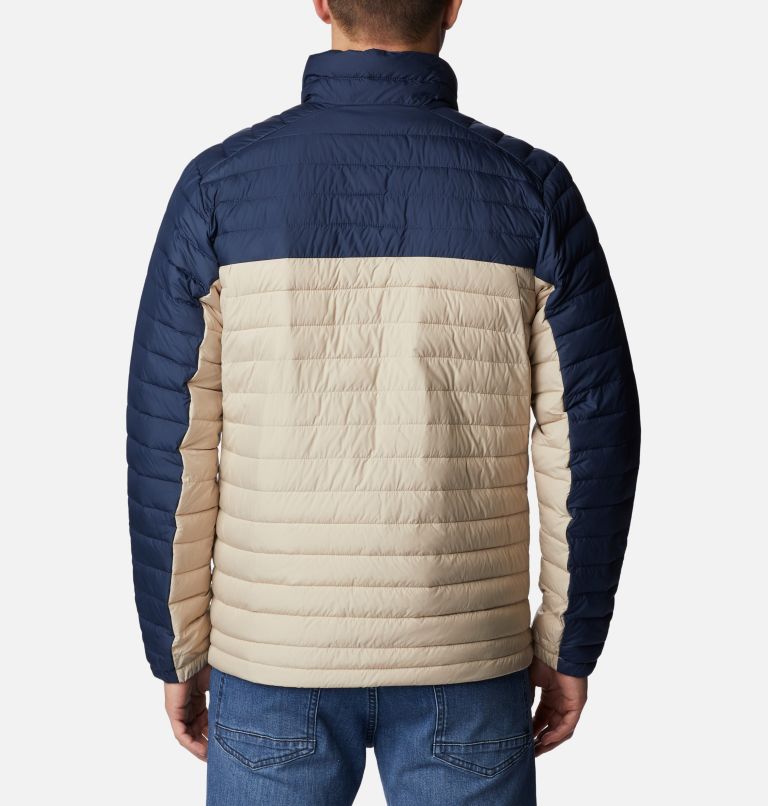 Thumbnail: Men's Silver Falls Jacket, Color: Ancient Fossil, Collegiate Navy, image 2