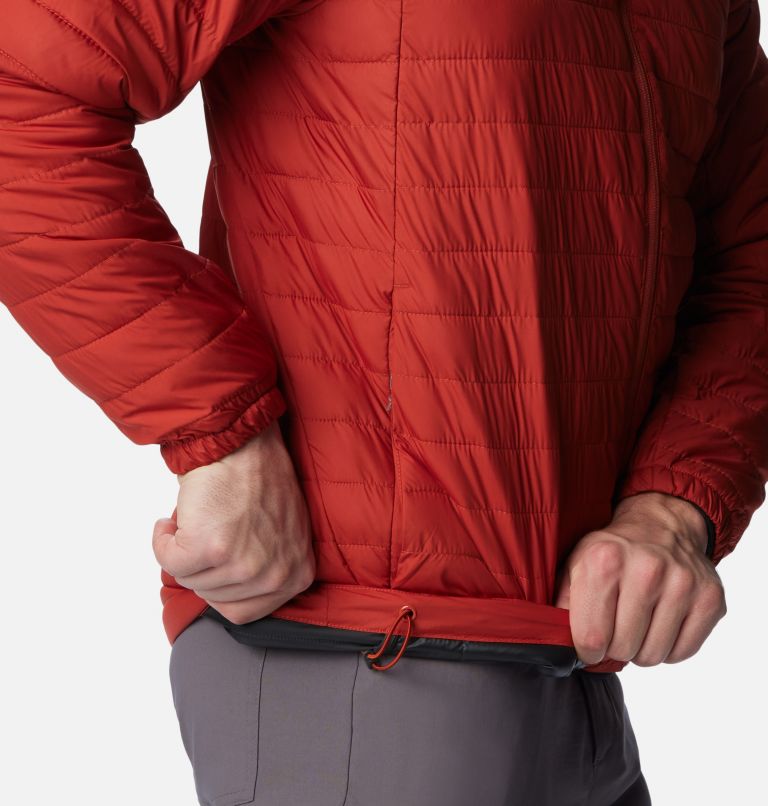 Thumbnail: Men's Silver Falls Jacket, Color: Warp Red, image 6