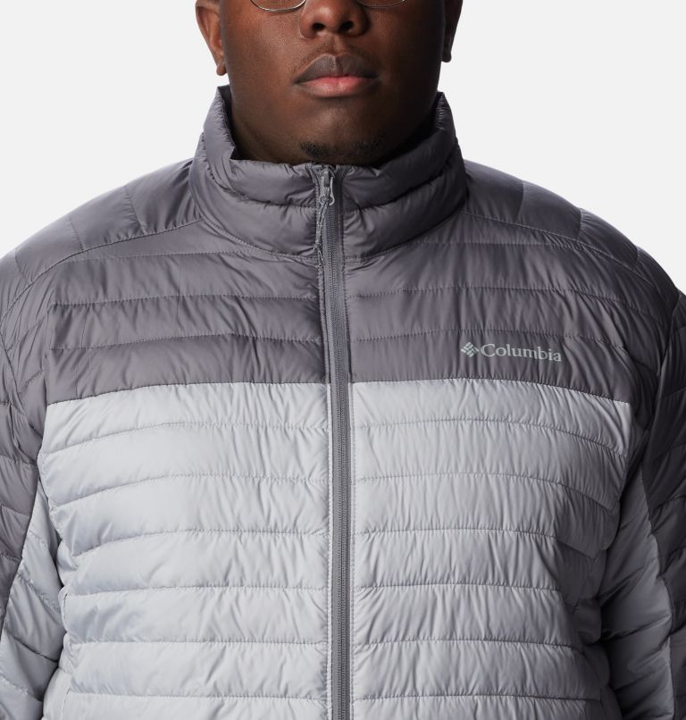 Men's Silver Falls Packable Insulated Jacket - Extended size, Color: Columbia Grey, City Grey, image 4