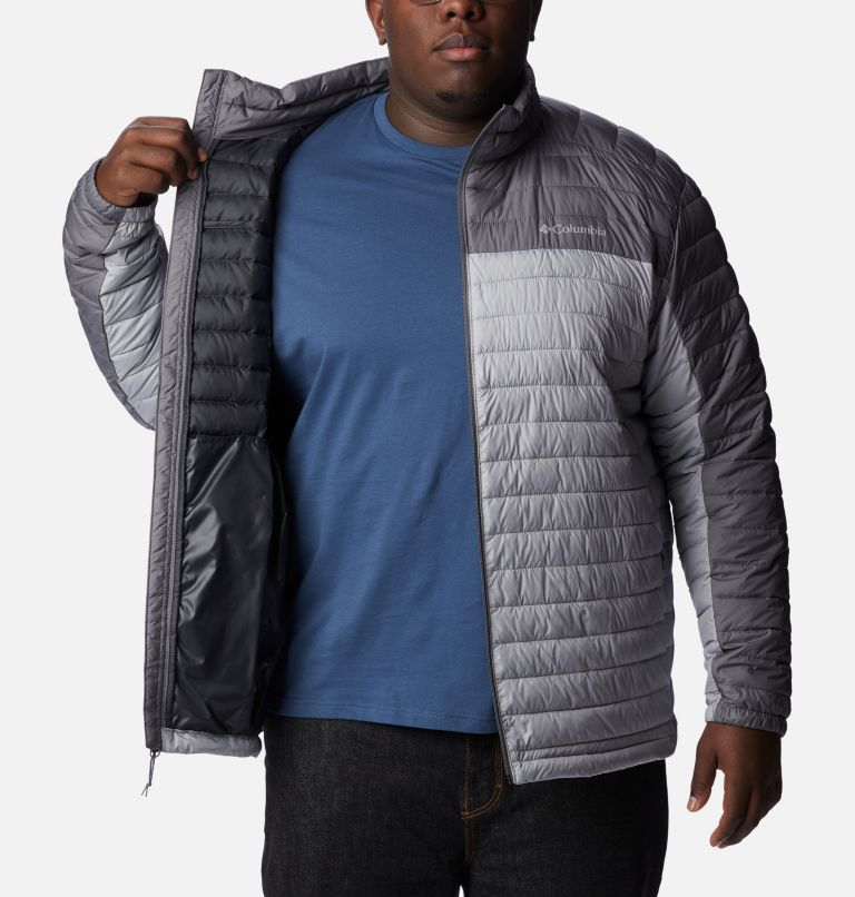 Men's Silver Falls Packable Insulated Jacket - Extended size, Color: Columbia Grey, City Grey, image 5