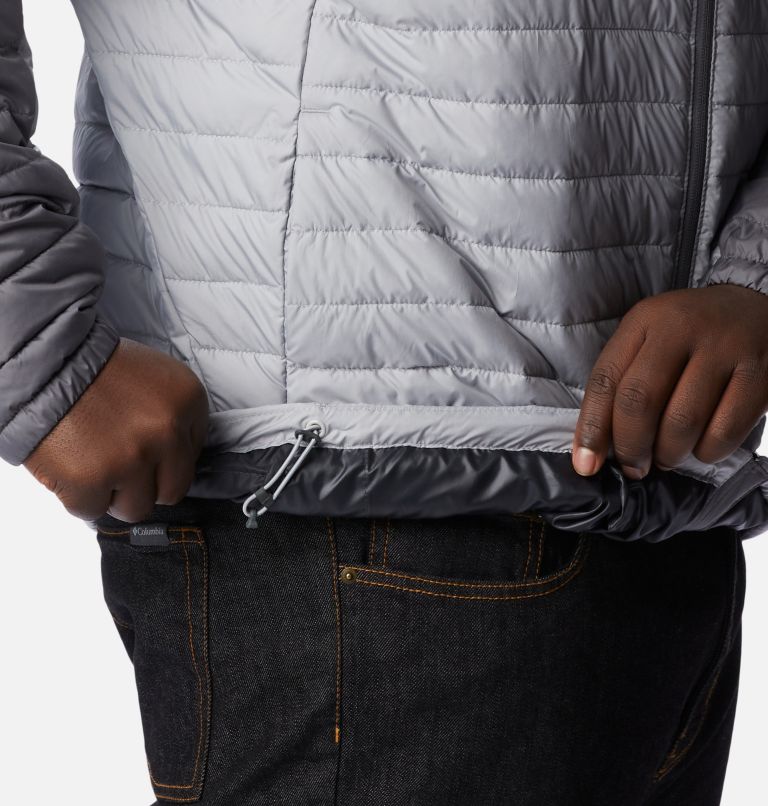Thumbnail: Men's Silver Falls Packable Insulated Jacket - Extended size, Color: Columbia Grey, City Grey, image 6