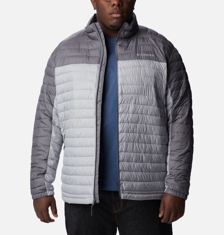 Thumbnail: Men's Silver Falls Packable Insulated Jacket - Extended size, Color: Columbia Grey, City Grey, image 8