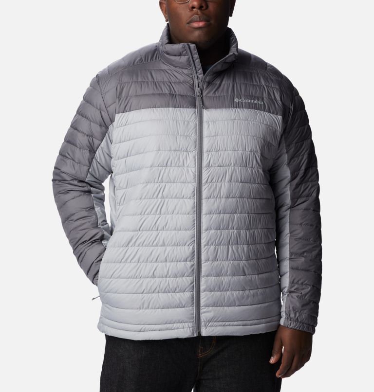 Thumbnail: Men's Silver Falls Packable Insulated Jacket - Extended size, Color: Columbia Grey, City Grey, image 1