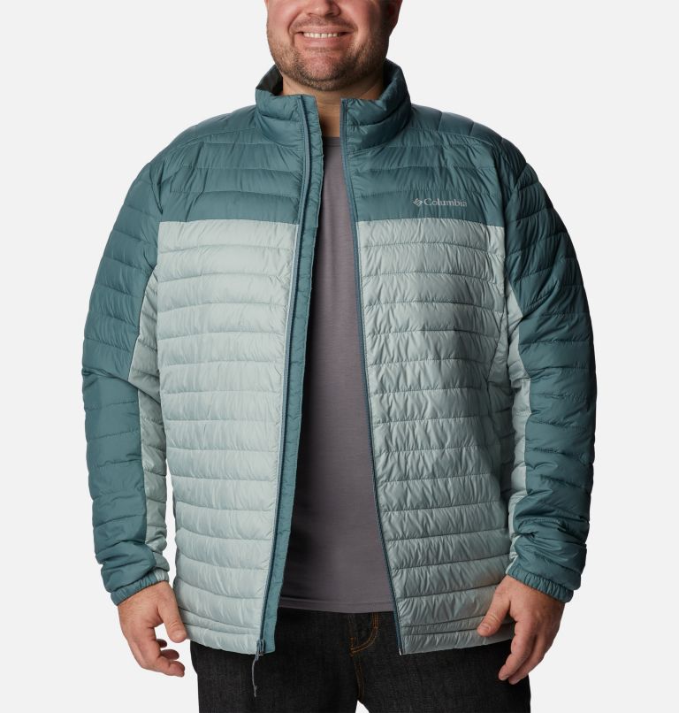 Men's Silver Falls Packable Insulated Jacket - Extended size, Color: Niagara, Metal, image 8