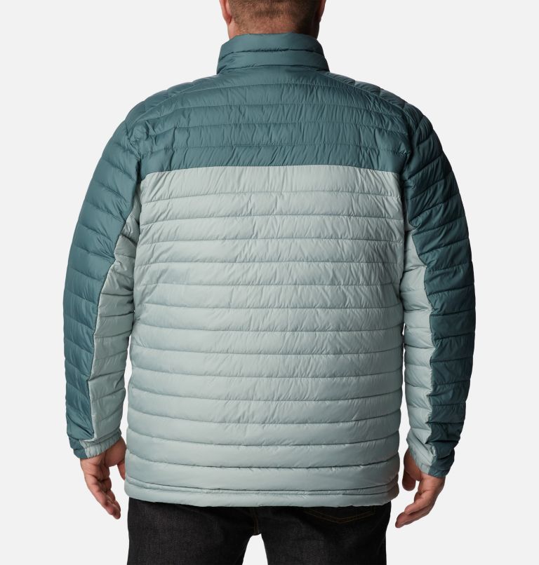 Thumbnail: Men's Silver Falls Packable Insulated Jacket - Extended size, Color: Niagara, Metal, image 2